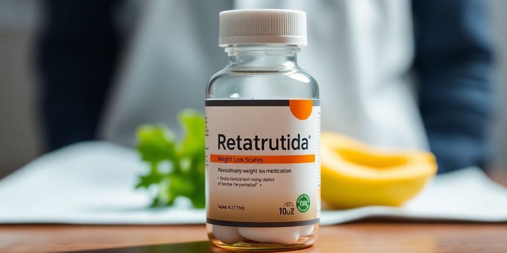 Retatrutida, medicamento para perda de peso.